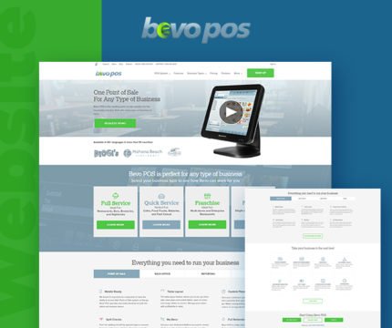 BevoPos Website Screenshot
