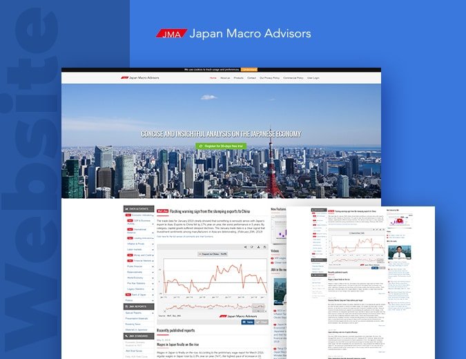 Japan Macro Advisors Website Screenshot