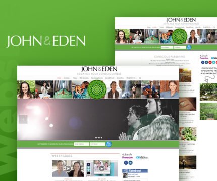 JohnandEden Website Screenshot