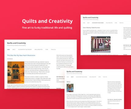 Quiltsandcreativity Website Scresnshot