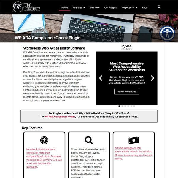 wp-ada-compliance-check-basic-homepage